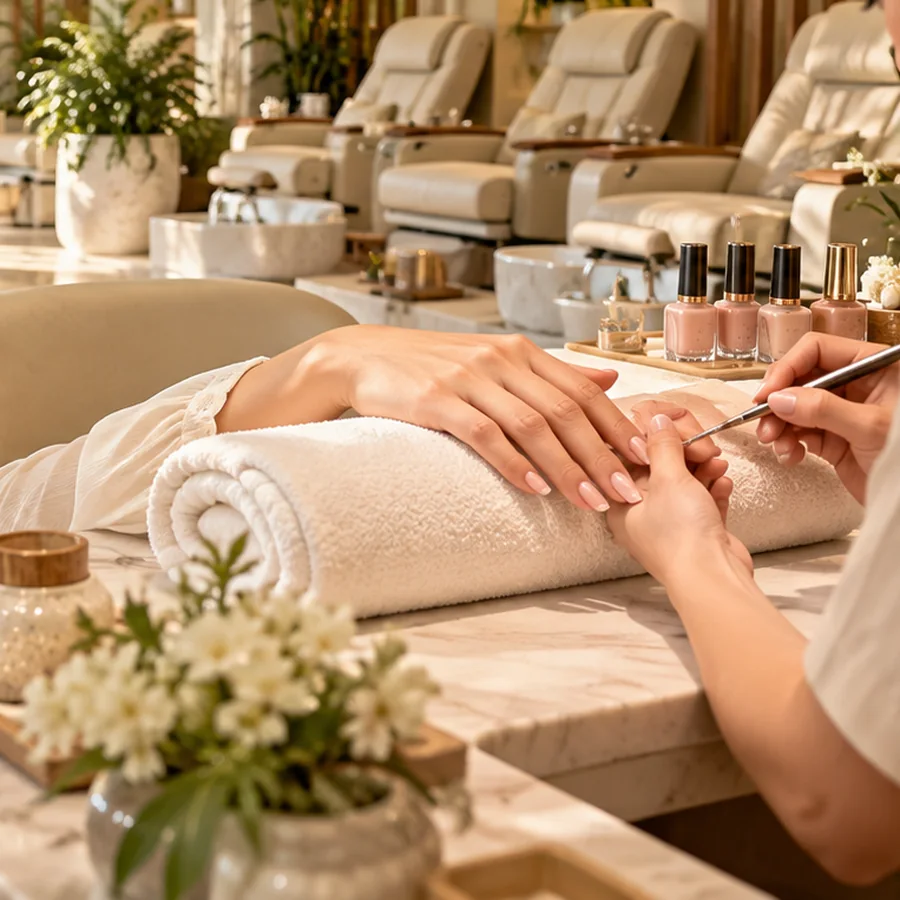 Illustrative image of nail care