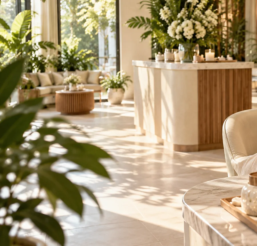Illustrative image of spa atmosphere
